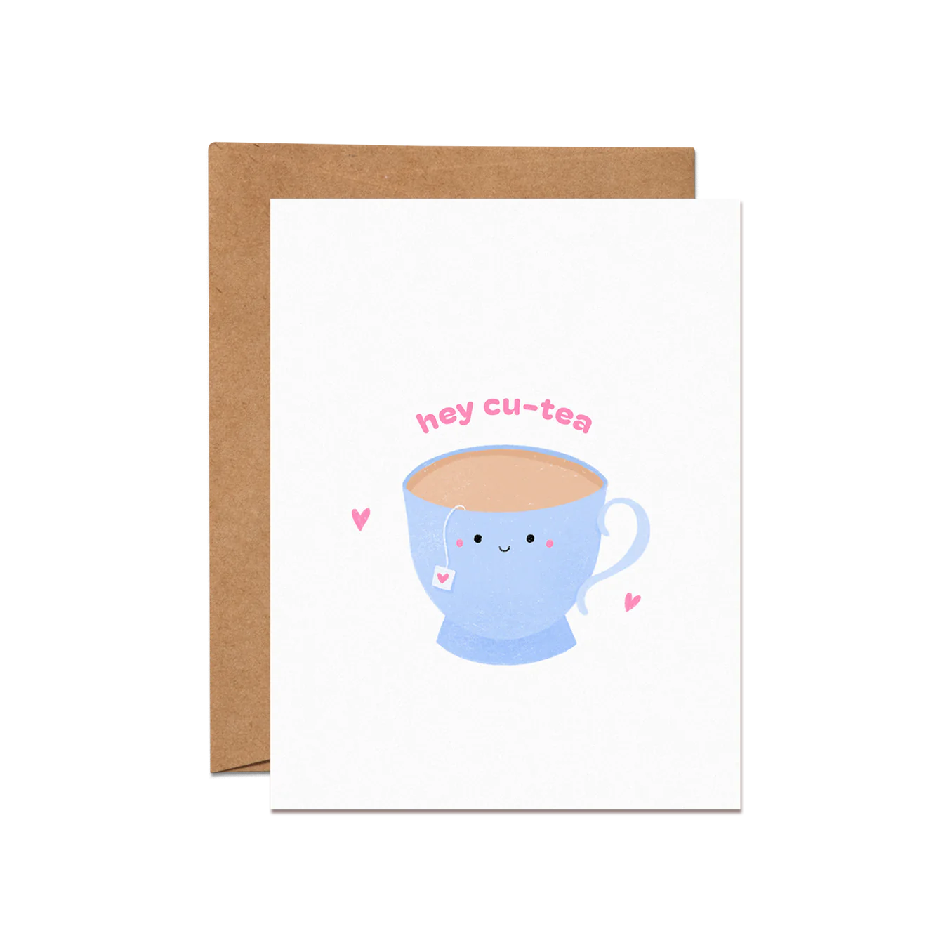 Greeting Card - Hey Cu-Tea