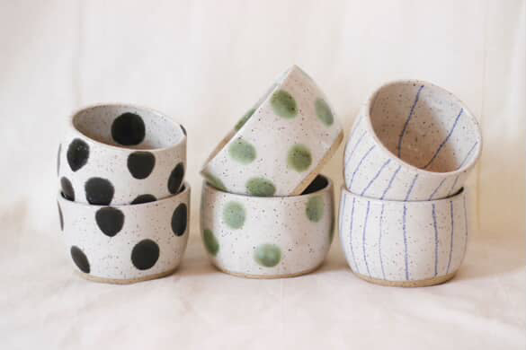 Tasse - Pois verts