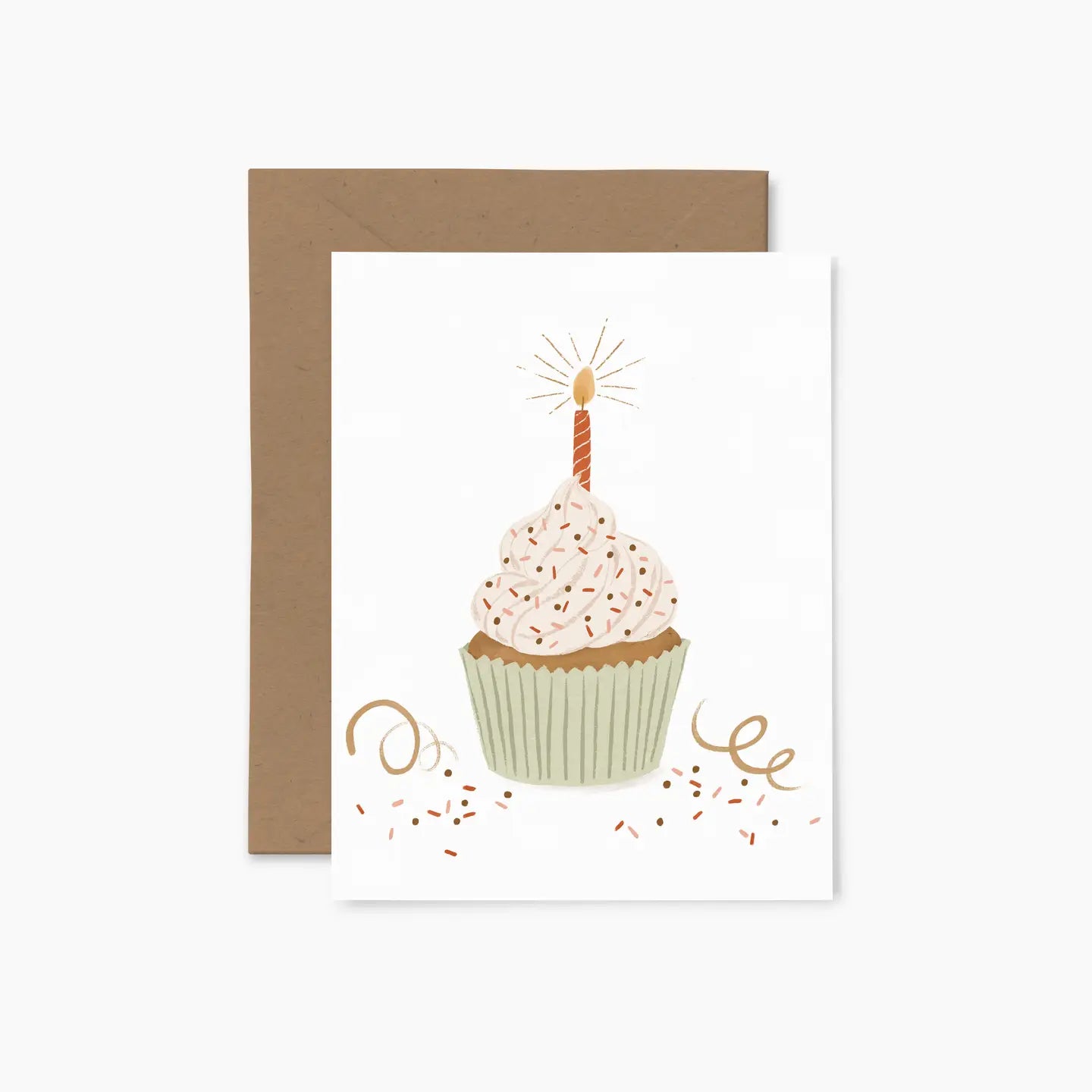Carte de souhaits - Cupcake