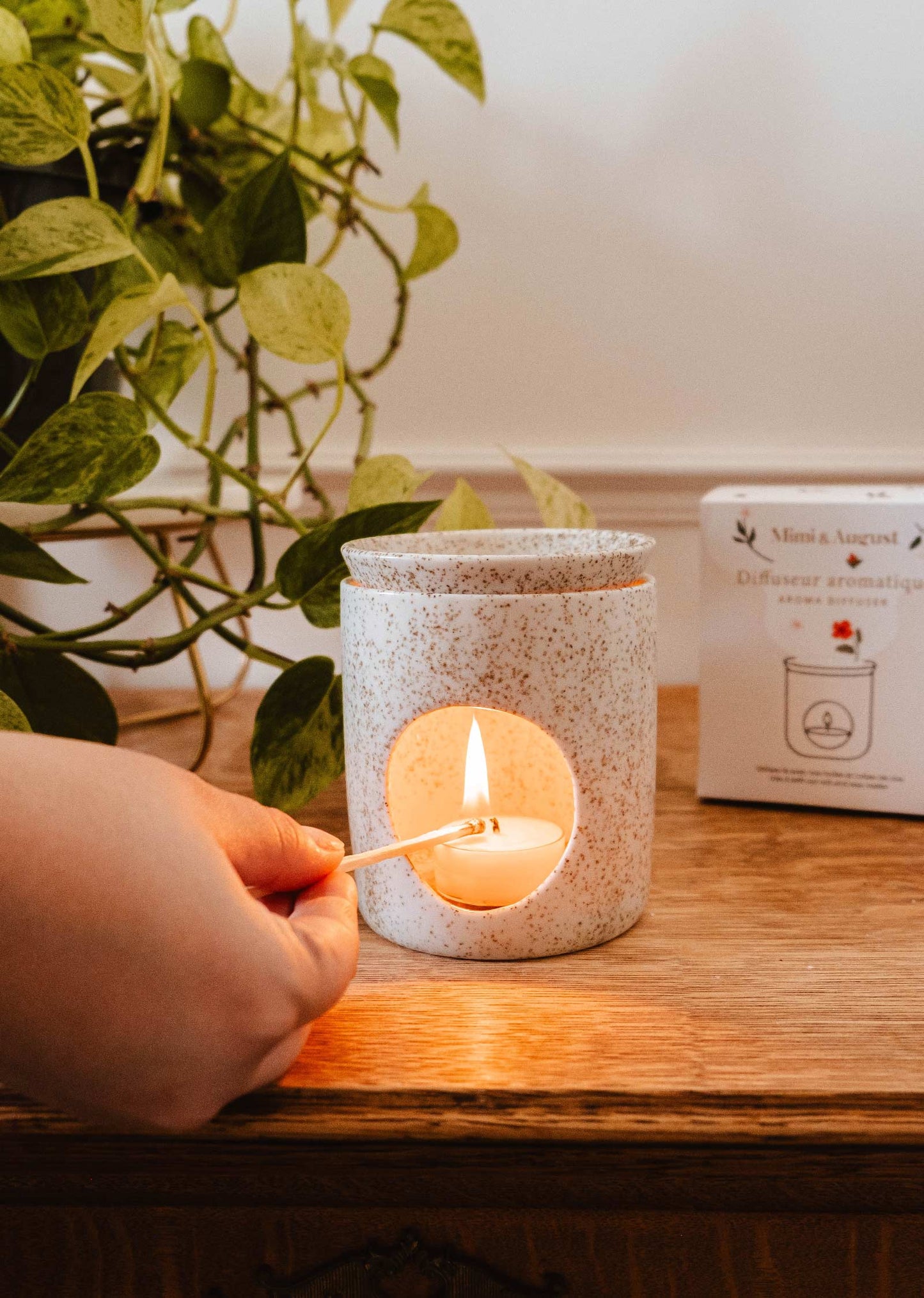 Ceramic aroma diffuser