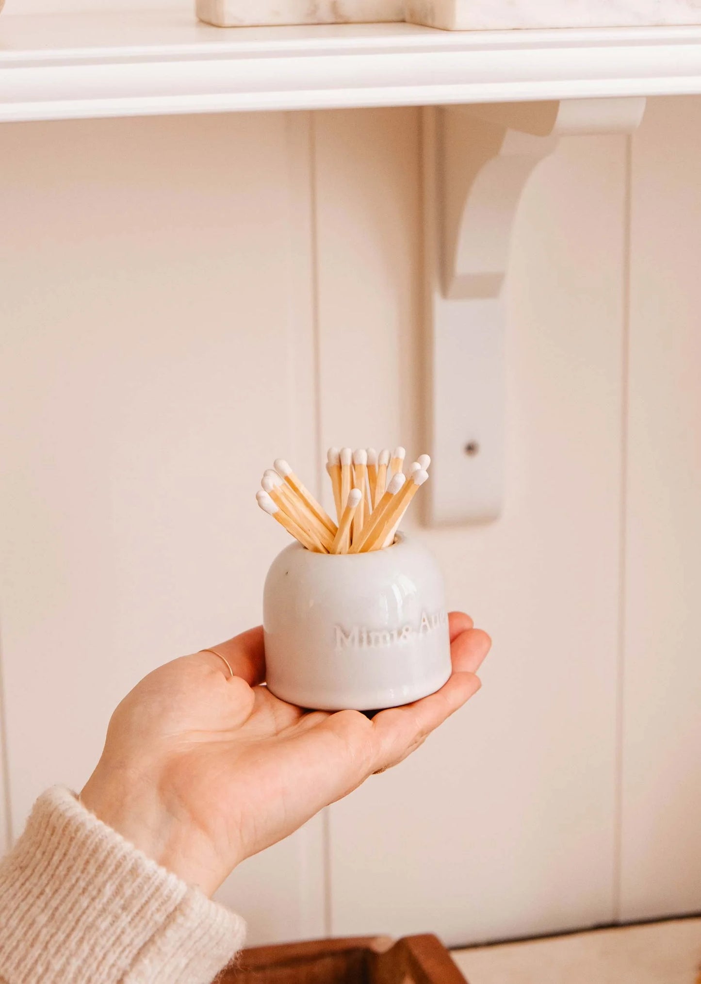 Ceramic matchbox
