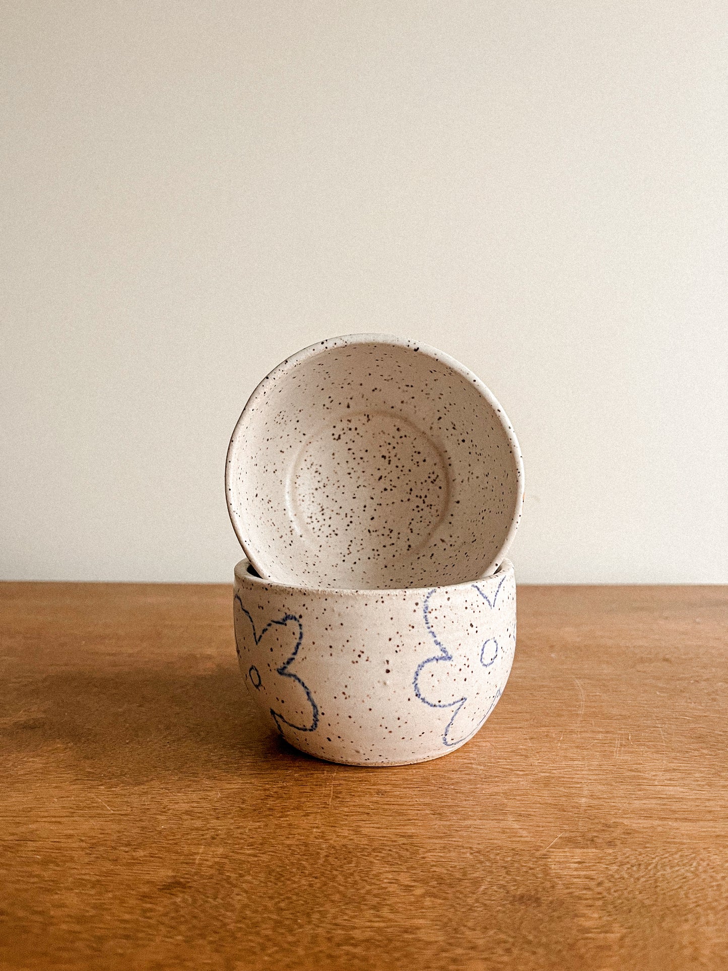 Tasse - Fleurs bleues