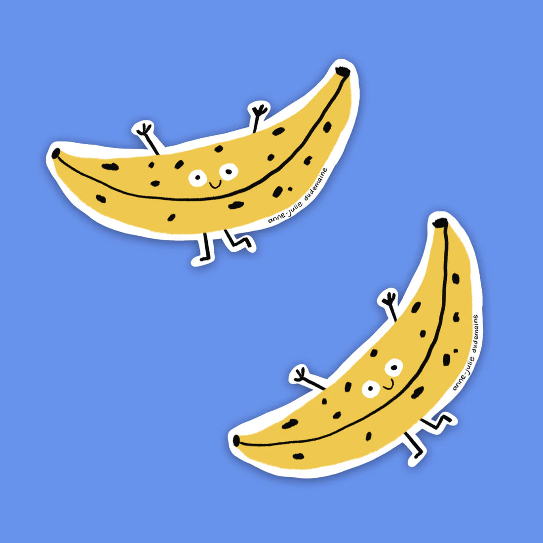 Autocollant - Banane sympathique