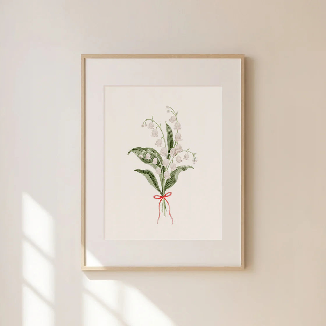 Affiche - Bouquet de muguets