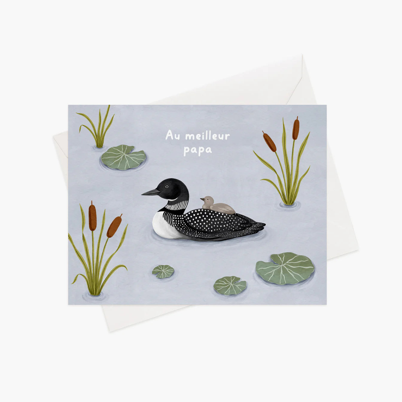 Greeting Card - Papa Loon