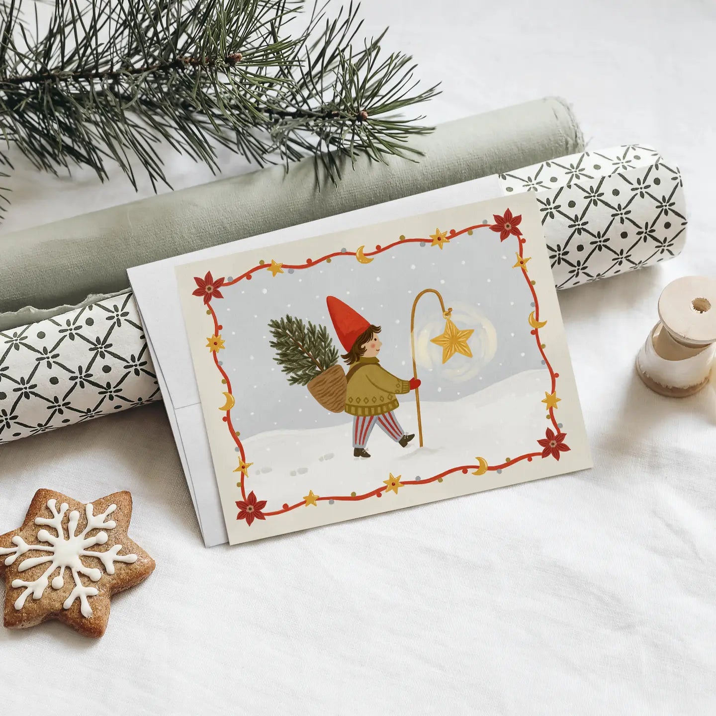 Carte de souhaits - Petit Tomte