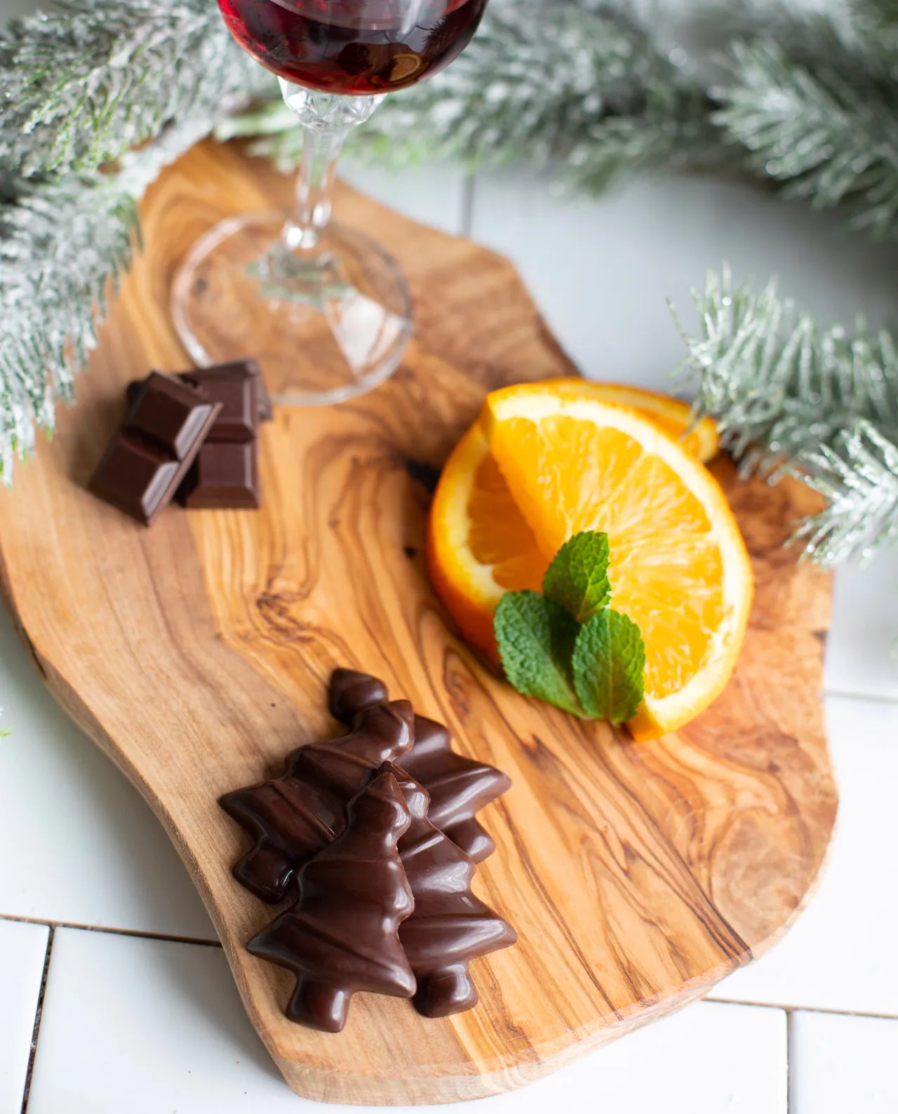 Sapins digestifs - Orange ou menthe