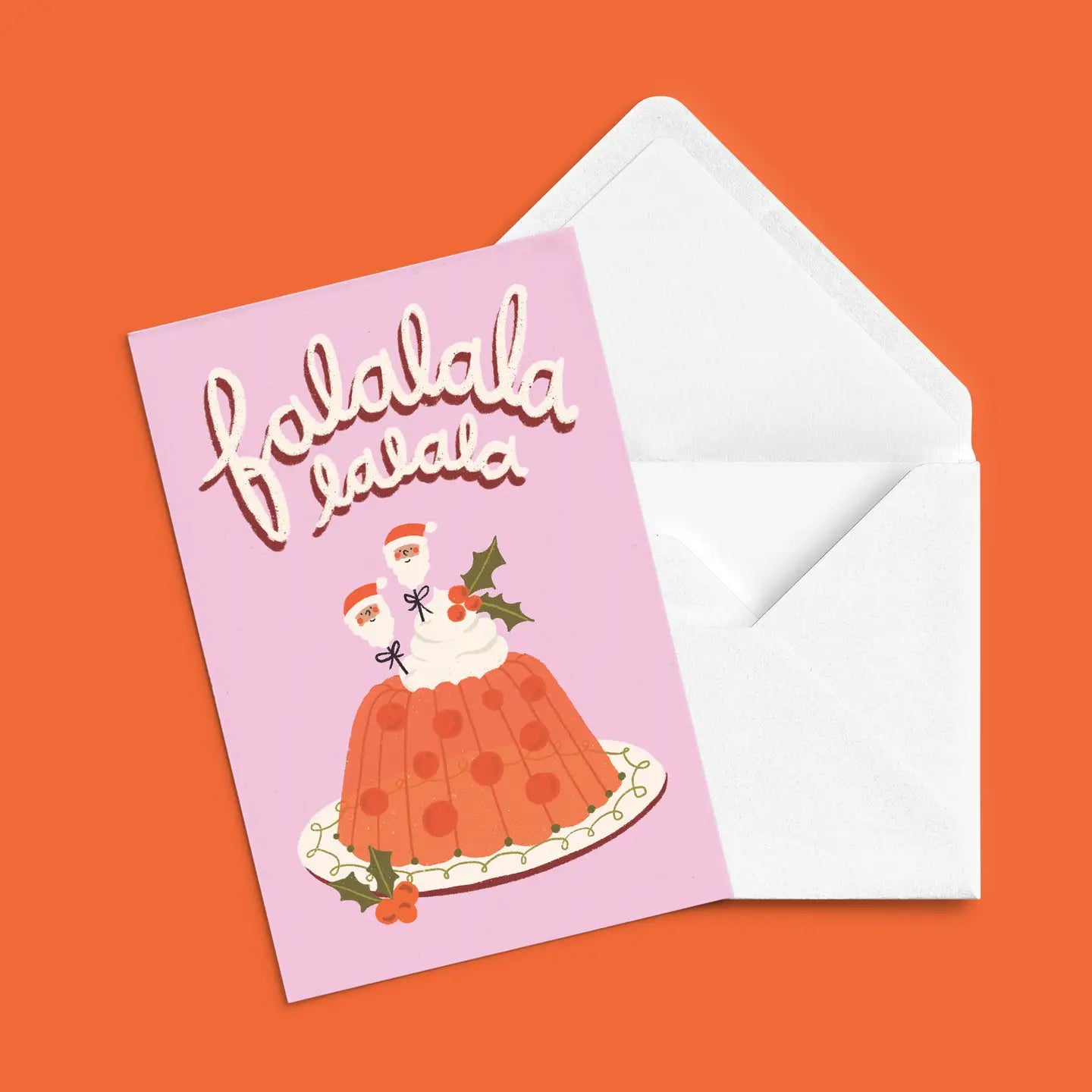 Carte de souhaits - Aspic de Noël