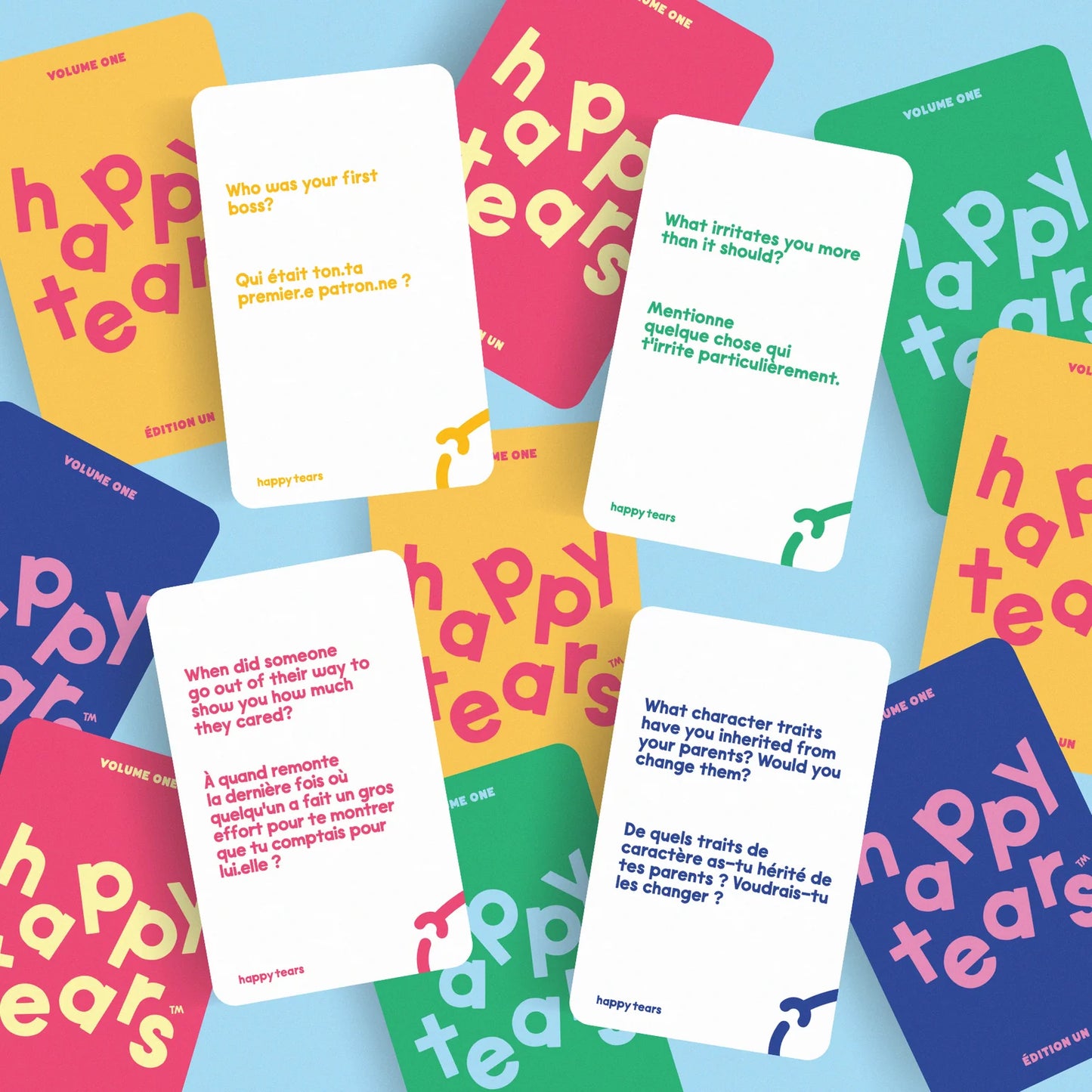 Jeu de cartes | Édition un - Happy Tears