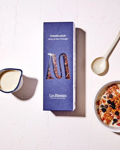 Granola Cassis - Chocolat et fleur d'oranger