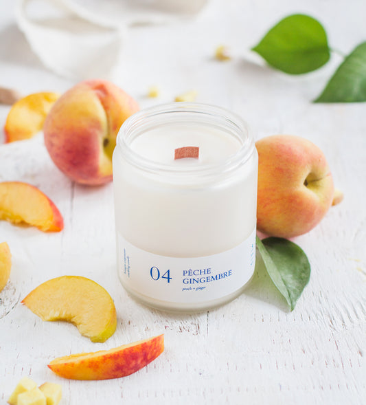 Candle - Peach + Ginger