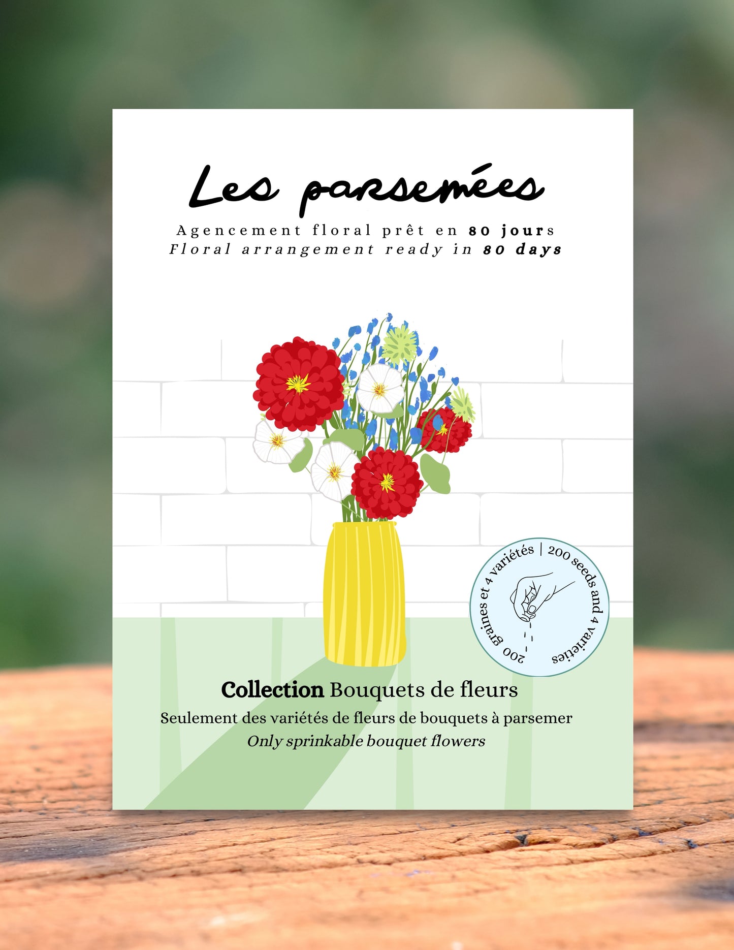 Semences - Bouquet 80 jours