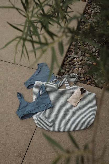 Fourre-tout de plage - Rayé