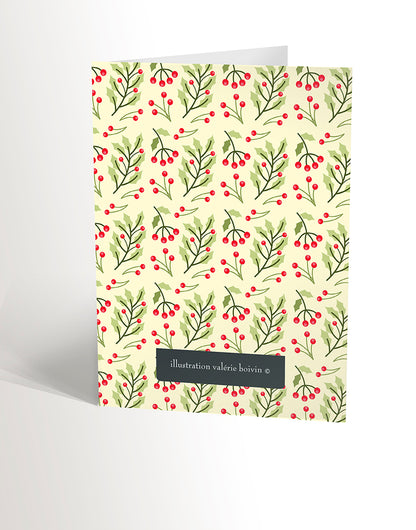 Carte de souhaits - Père Noël gourmand