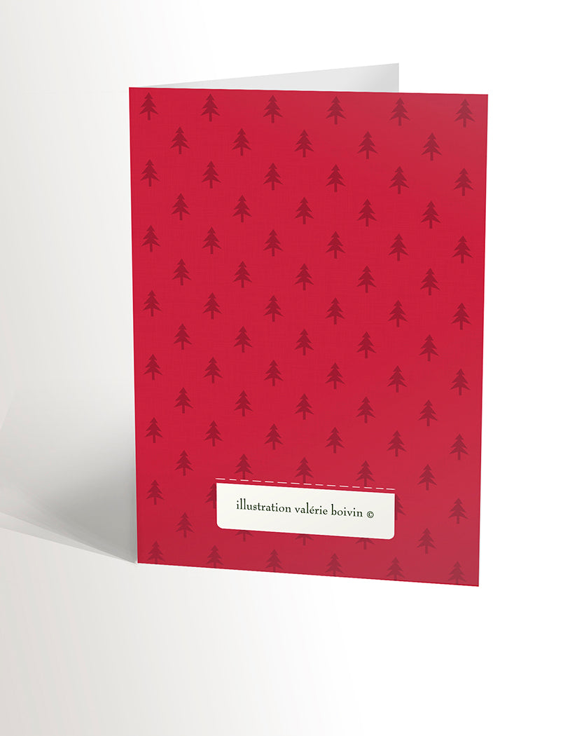 Carte de souhaits - Trio de Noël