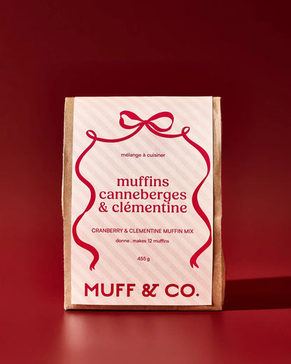 Mélange à muffins - Canneberges & clémentines
