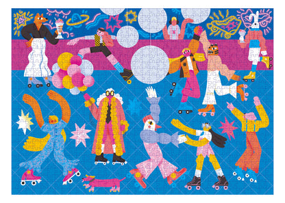 Casse-tête - Discothèque à roulettes