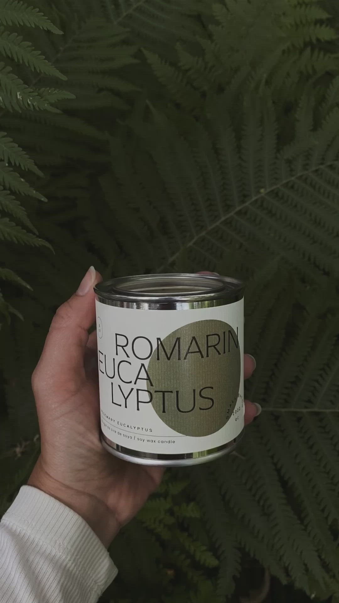 Bougie - Romarin et Eucalyptus