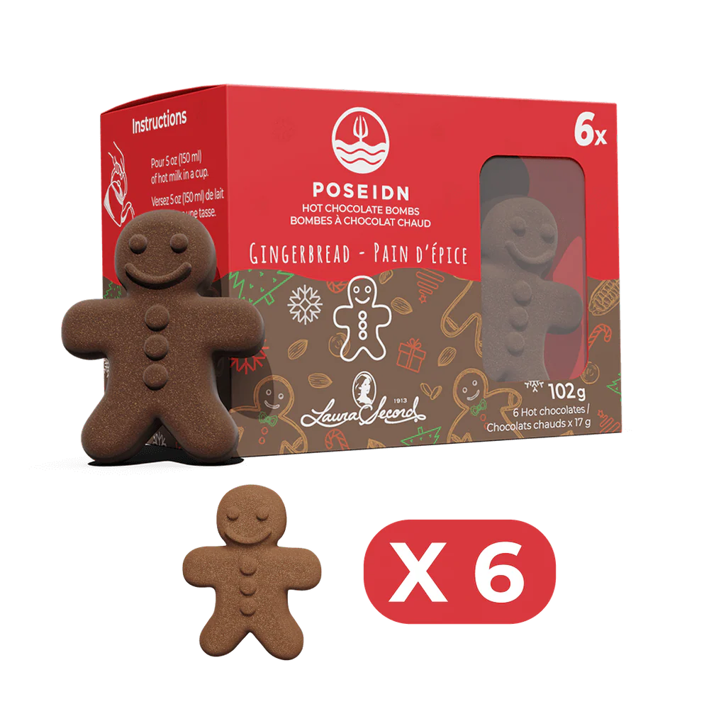 Bombes à chocolat chaud - Pain d'épice