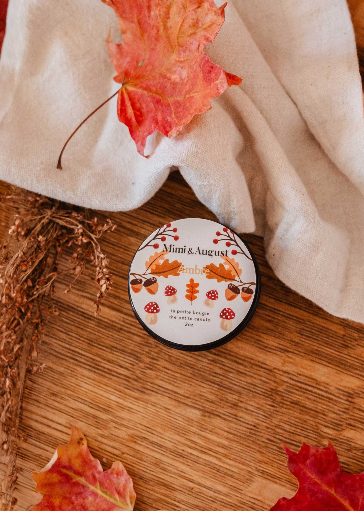 Bougie 2oz - Ambre