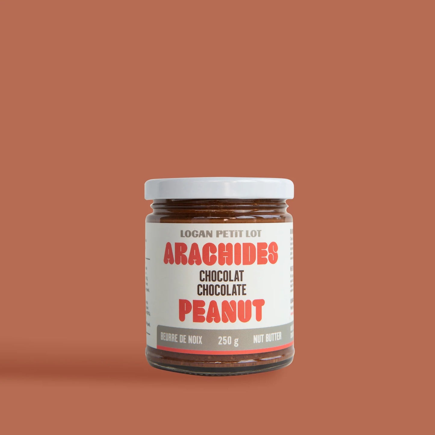 Beurre d'arachides + chocolat