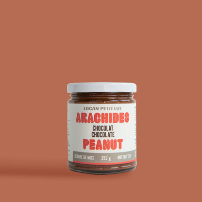 Beurre d'arachides + chocolat