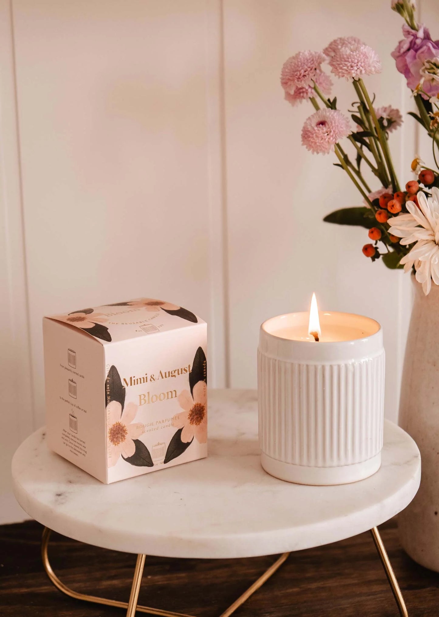 Reusable candle - Bloom