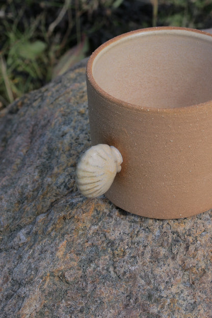 Tasse anse coquillage - Sable