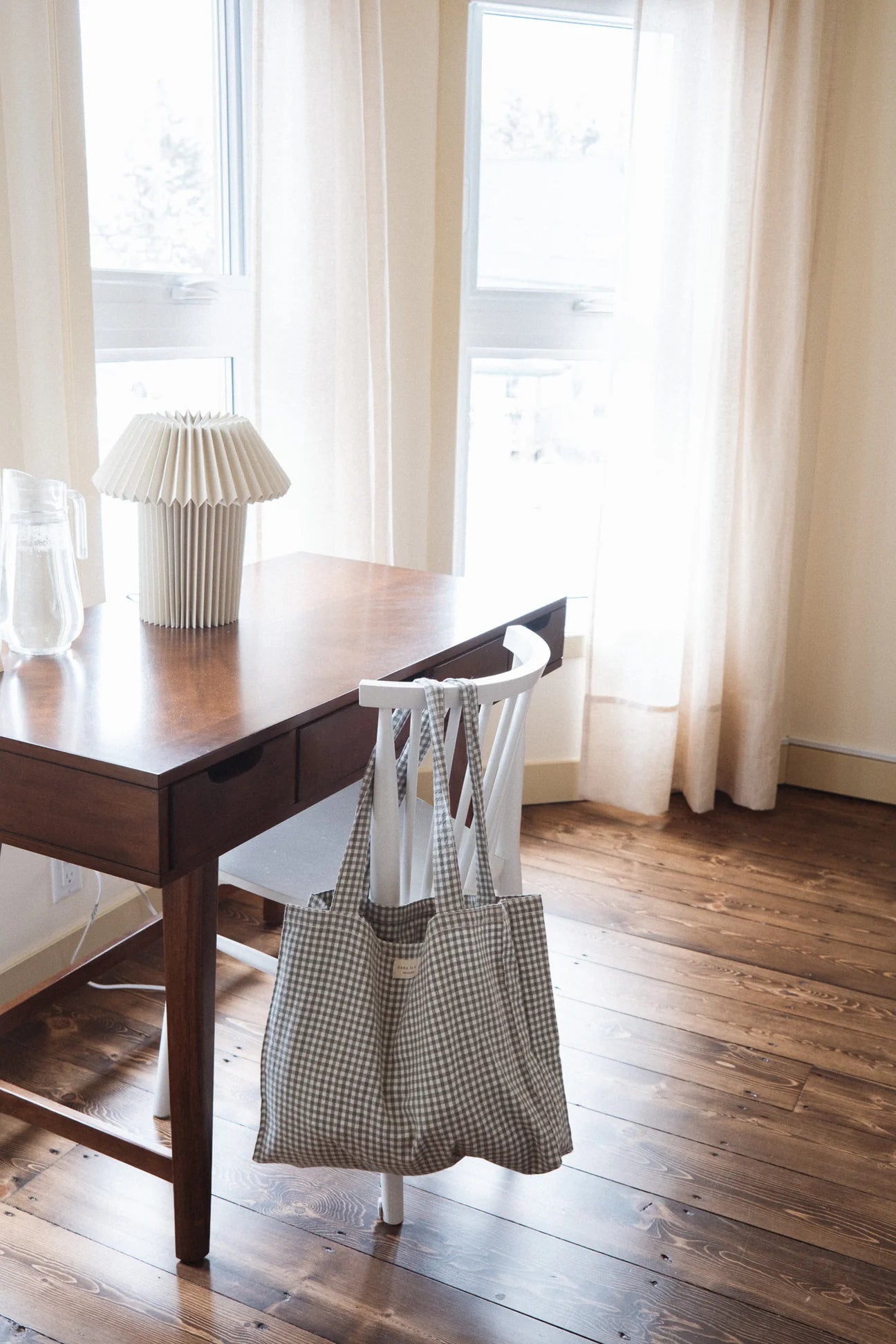 Fourre-tout en coton biologique - Sauge