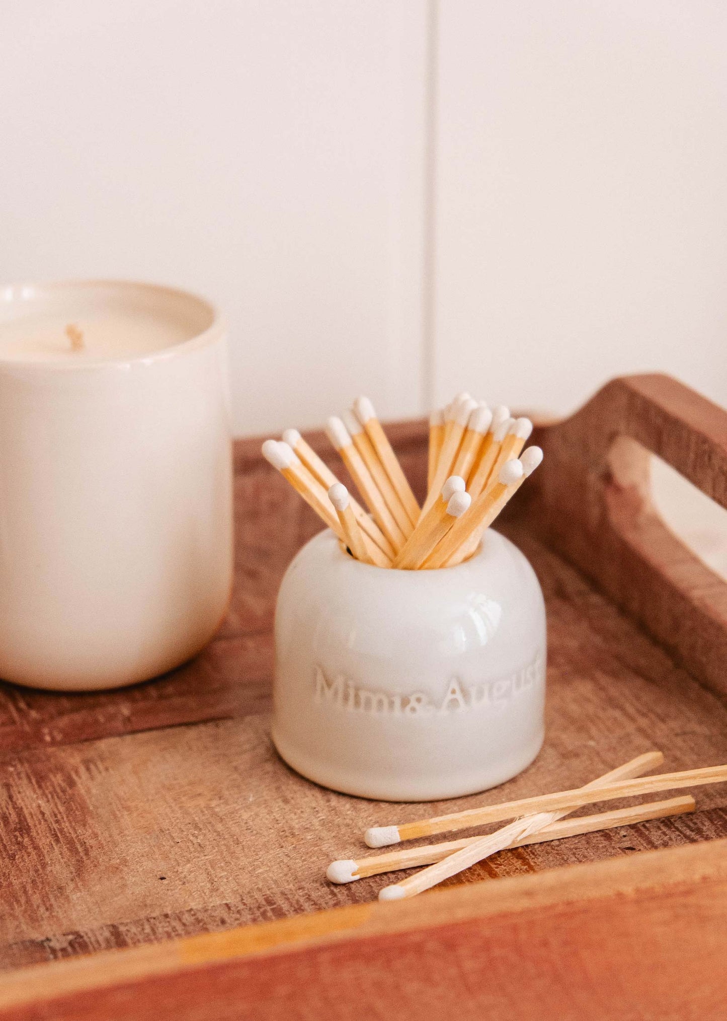 Ceramic matchbox
