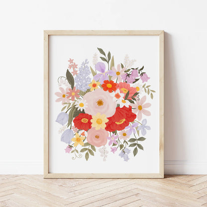 Affiche - Explosion florale