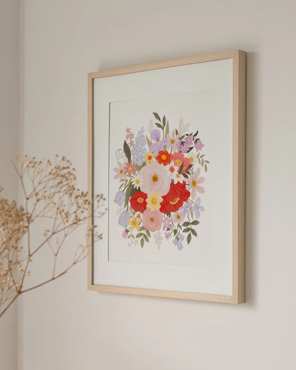 Affiche - Explosion florale