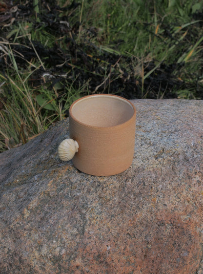 Tasse anse coquillage - Sable