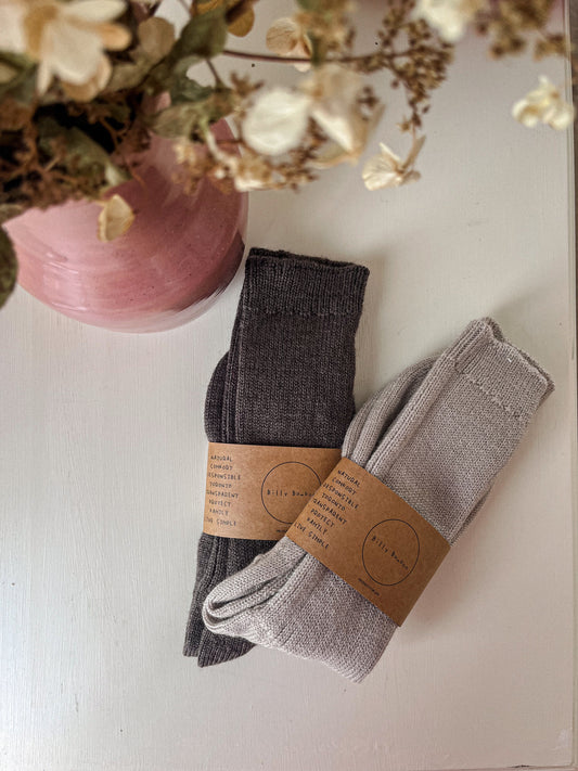 Chaussettes en laine de mérinos