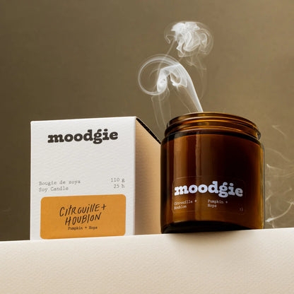 Bougie - Citrouille + houblon