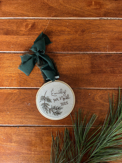 Ornement de Noël - Personnalisable