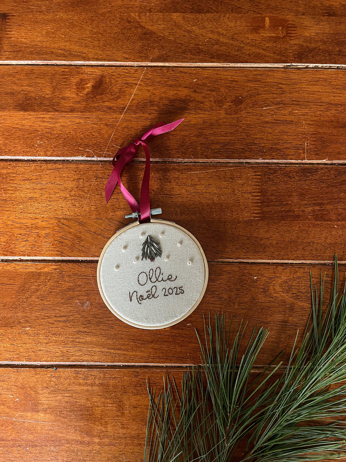 Ornement de Noël - Personnalisable
