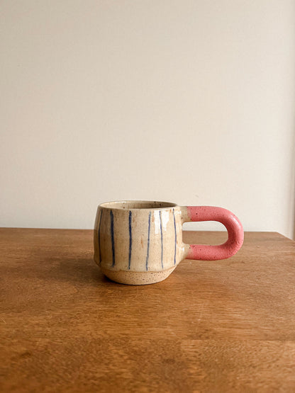 Tasse - Bleu et rose