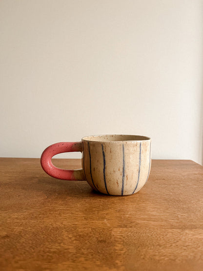 Tasse - Bleu et rose