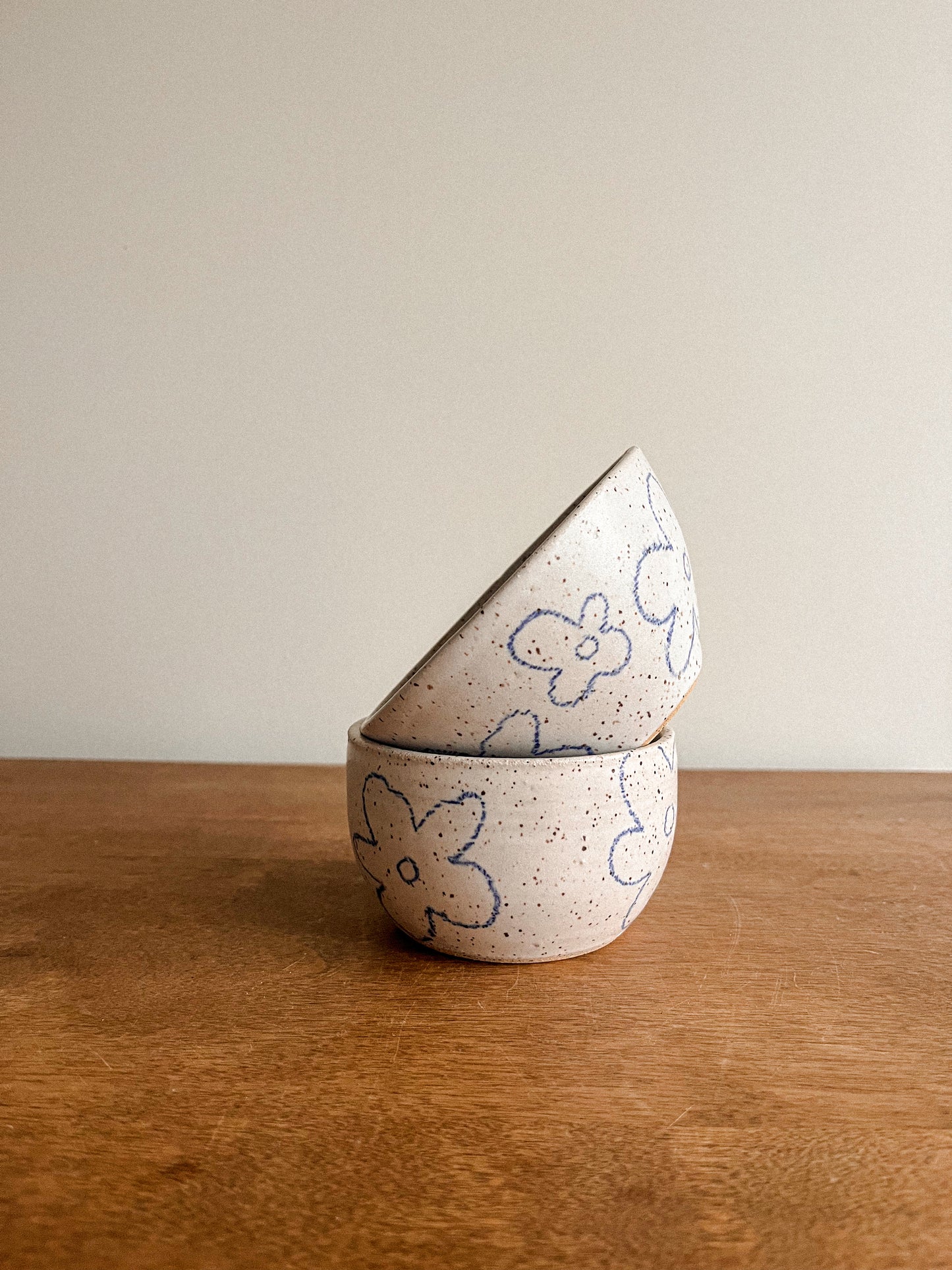 Tasse - Fleurs bleues