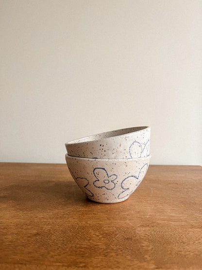 Tasse - Fleurs bleues