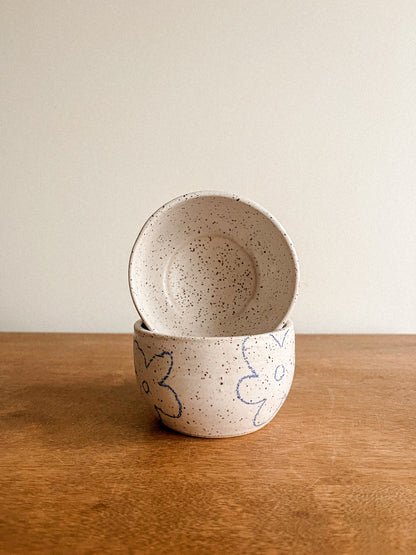 Tasse - Fleurs bleues