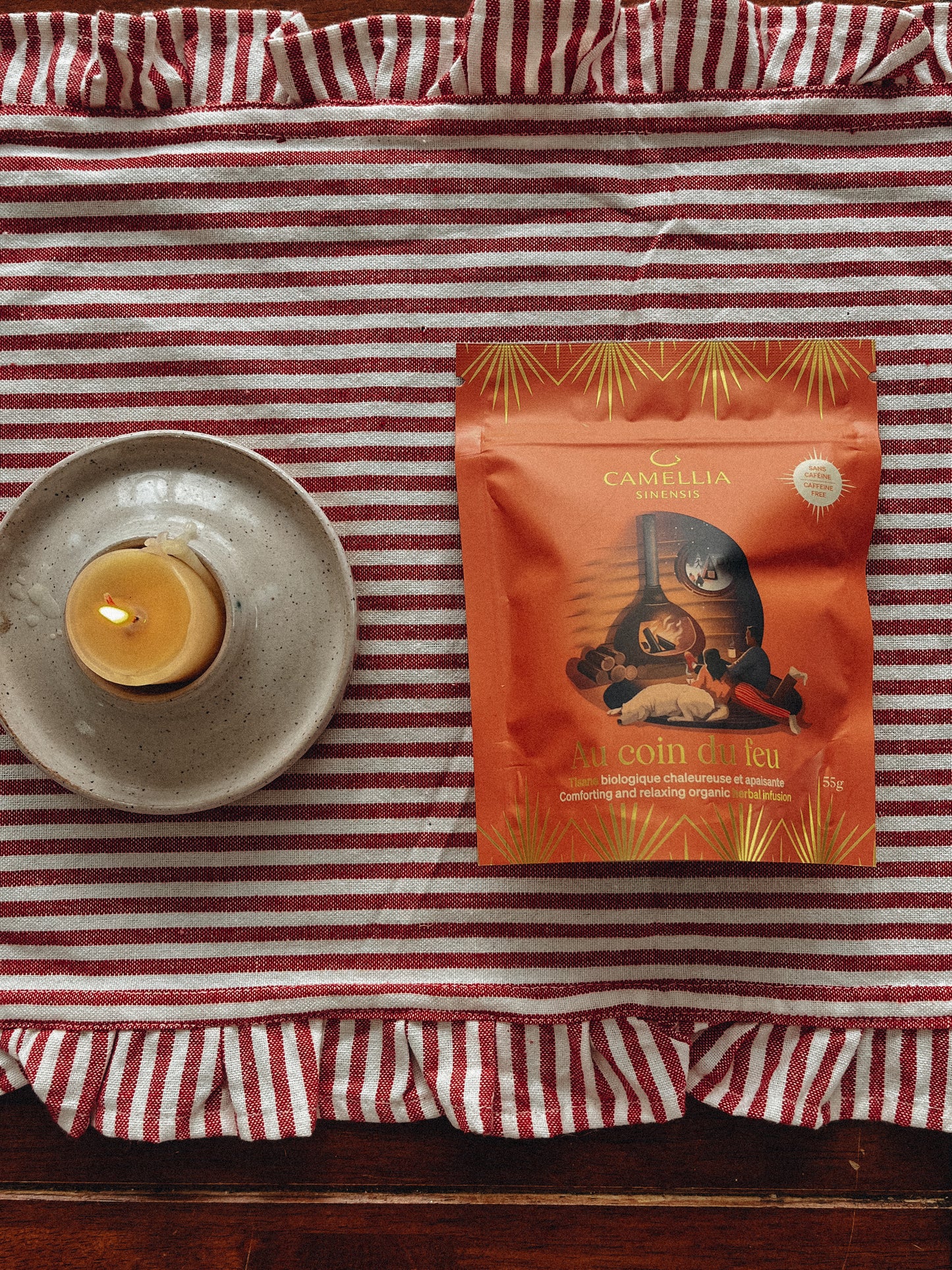 Tisane biologique - Au coin du feu