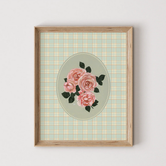 Affiche - Douceur rosée