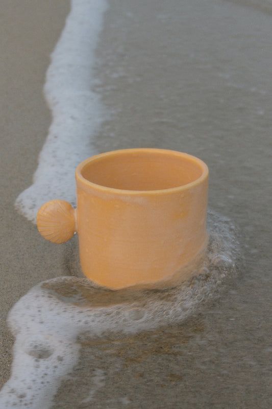 Tasse anse coquillage - Sunset