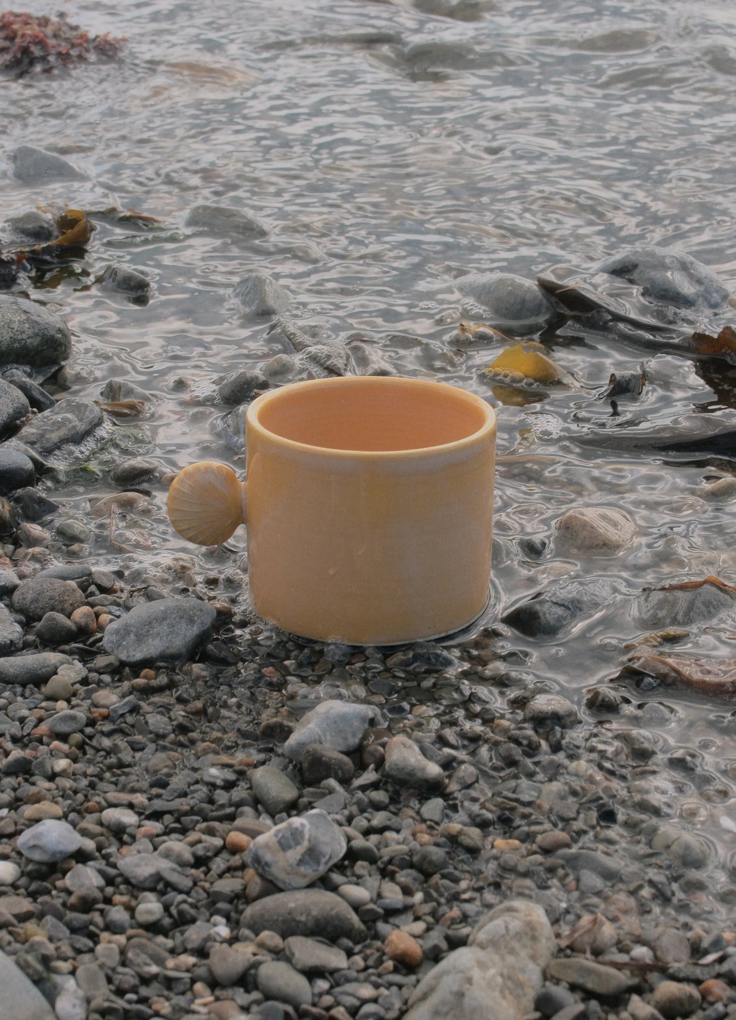 Tasse anse coquillage - Sunset
