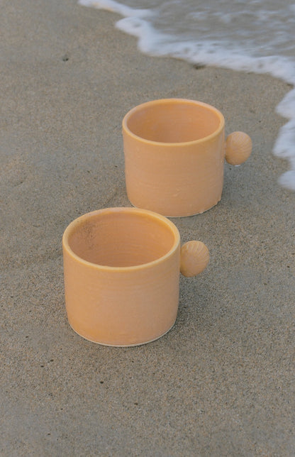 Shell handle mug - Sunset