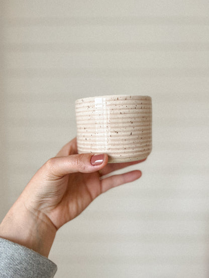 Tasses texturées - Rose