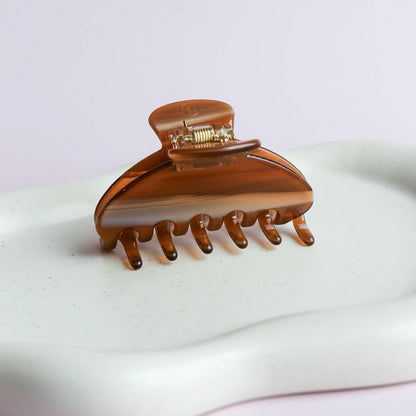 Pince à cheveux La Nella - Caramel Multi