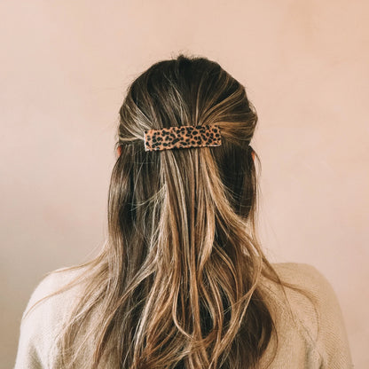 Barrette Tara - Léopard